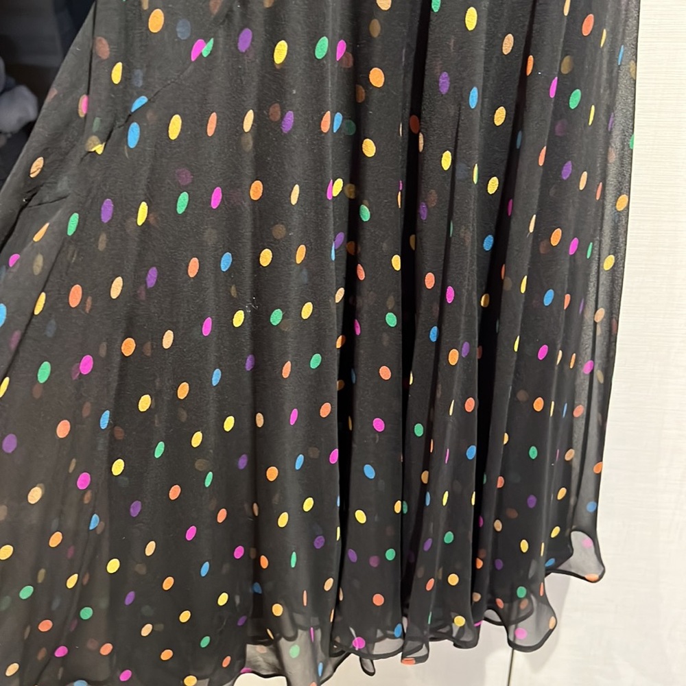 All silk beautiful dress fully silk lined same pattern - Picture 4 of 8